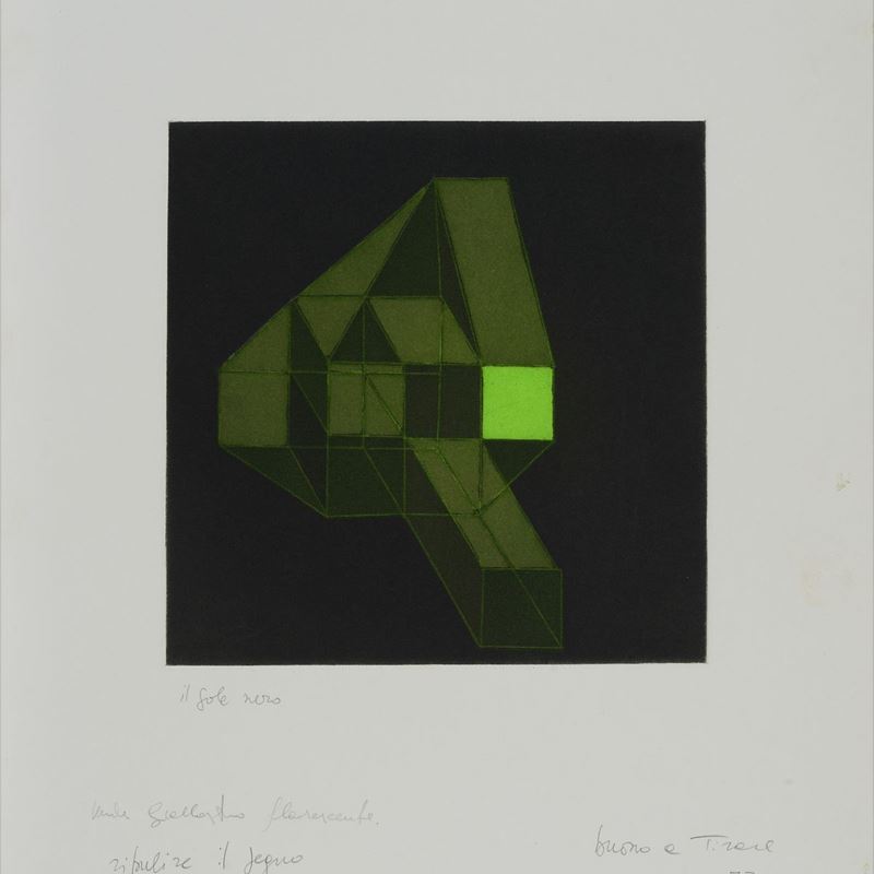 Achille Perilli - Il Sole Nero
