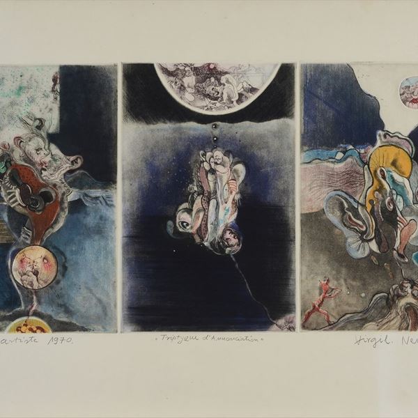 Virgil  Nevjestic - Annunciation triptych
