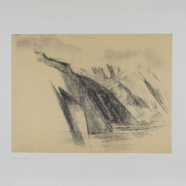Mario Becchis : Without title  (1957)  - Lithography - Auction GRAPHICS, AND EDITIONS - Galleria Pananti Casa d'Aste
