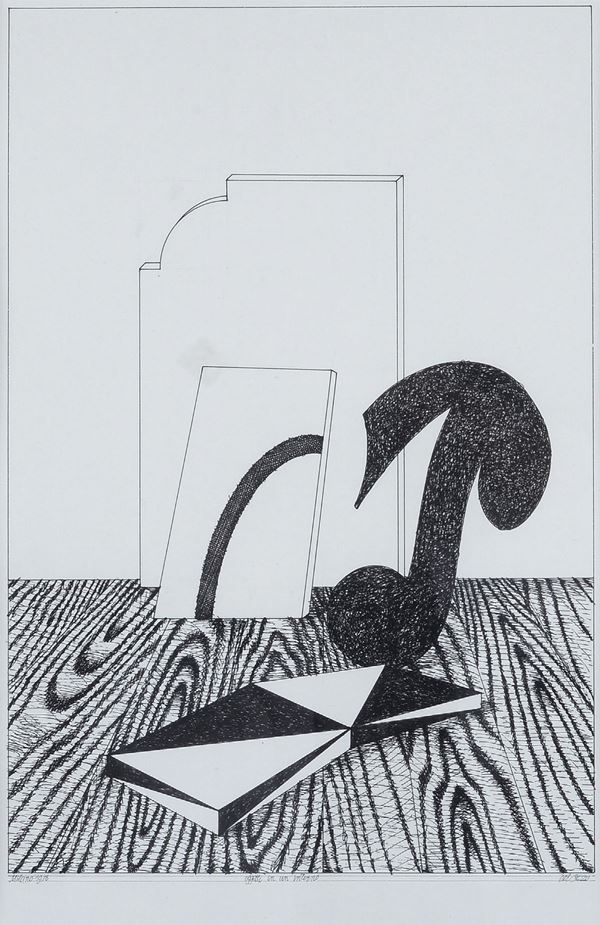 Lucio Del Pezzo - Objects indoors