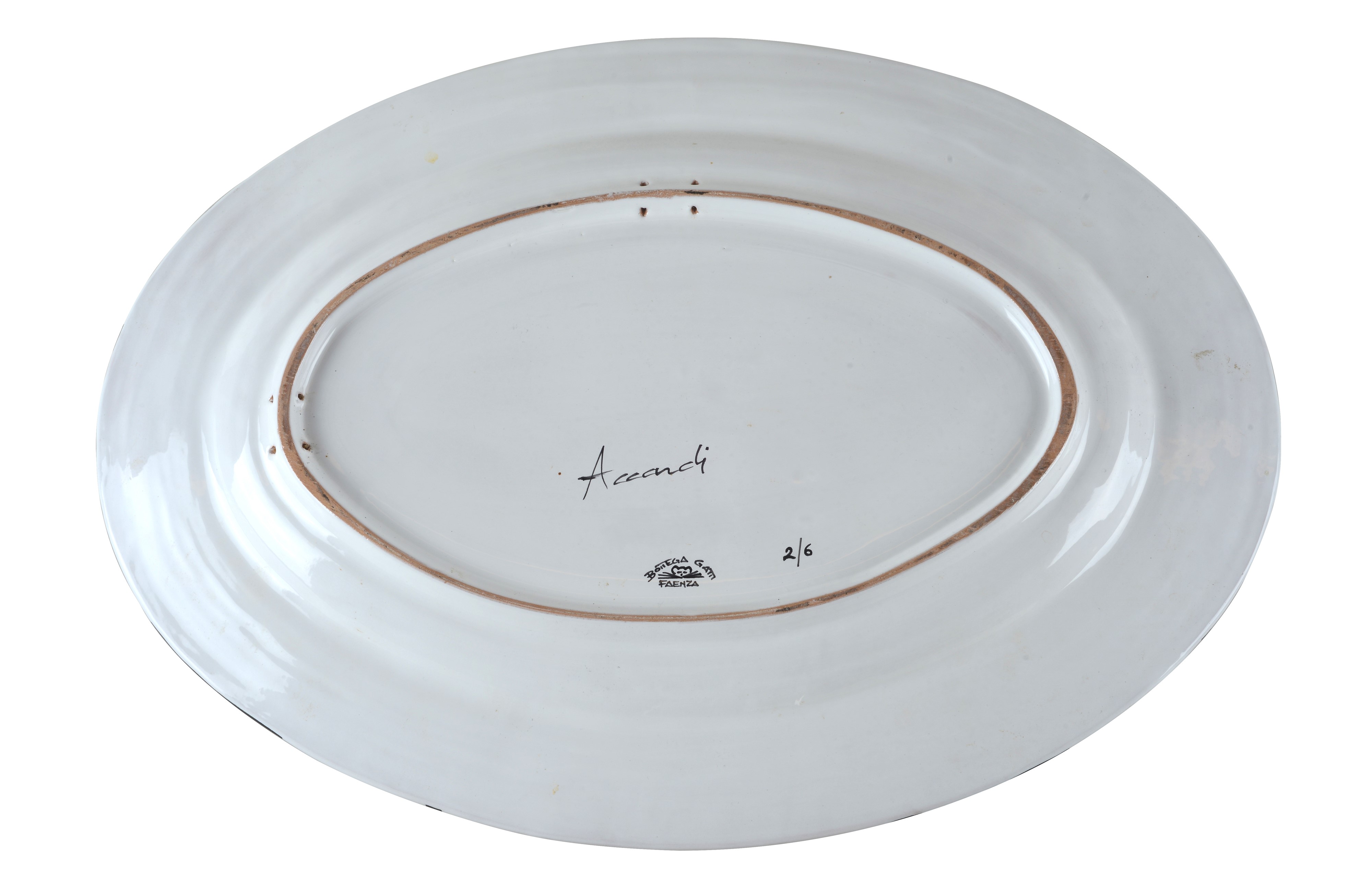 Carla Accardi - Bianco Nero, ceramica, 2005, 44x62 cm, es. 2/6