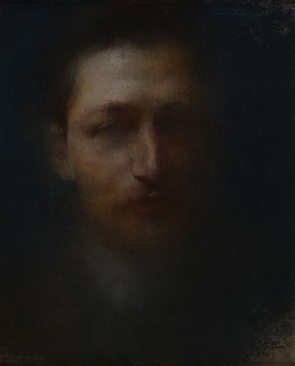 Felice Carena - Portrait of a man