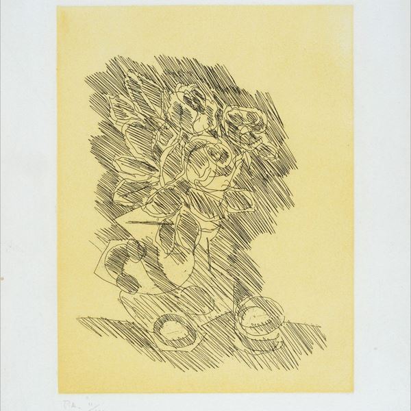 Ennio Morlotti : Senza titolo  - Litografia - Auction MODERN AND CONTEMPORARY ART - II - Galleria Pananti Casa d'Aste