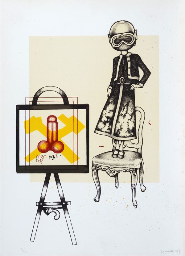 Giuseppe Guerreschi - Man Ray