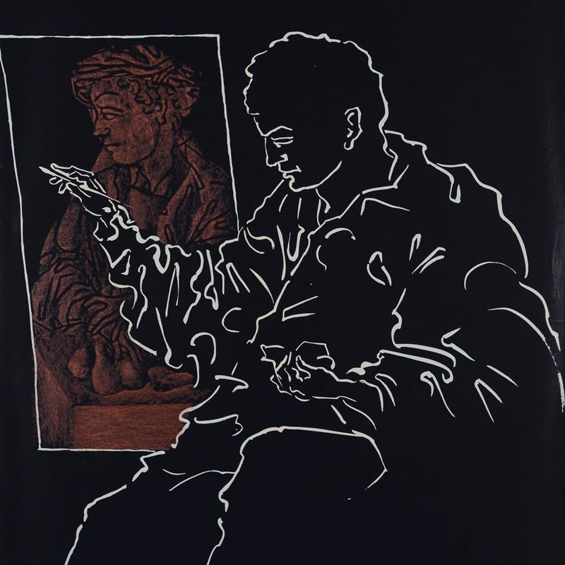 Corrado Cagli - Pittore nello Studio
