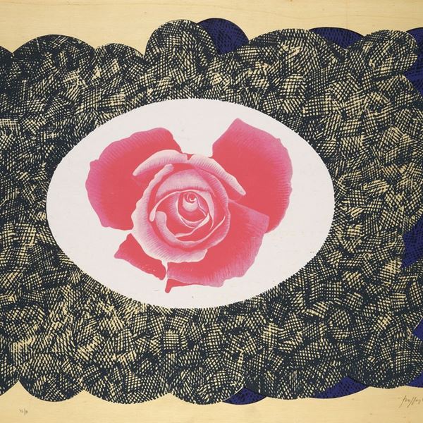 Concetto Pozzati - Rose