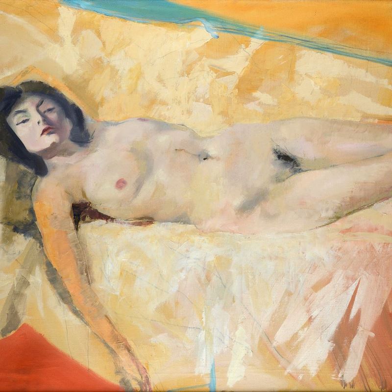 Ugo Attardi - Nudo