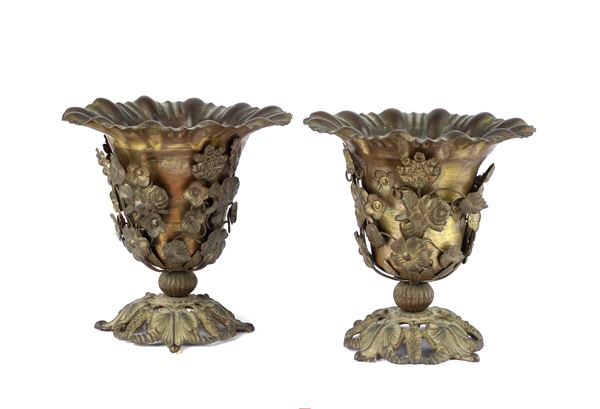 Coppia di piccoli vasi   - Asta ANTIQUARIATO - Galleria Pananti Casa d'Aste