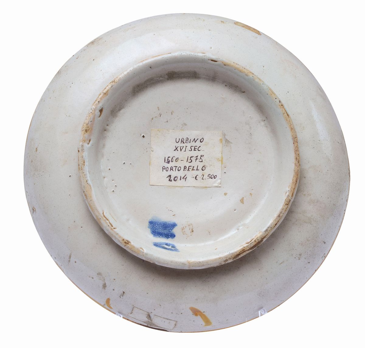 Piatto in Maiolica