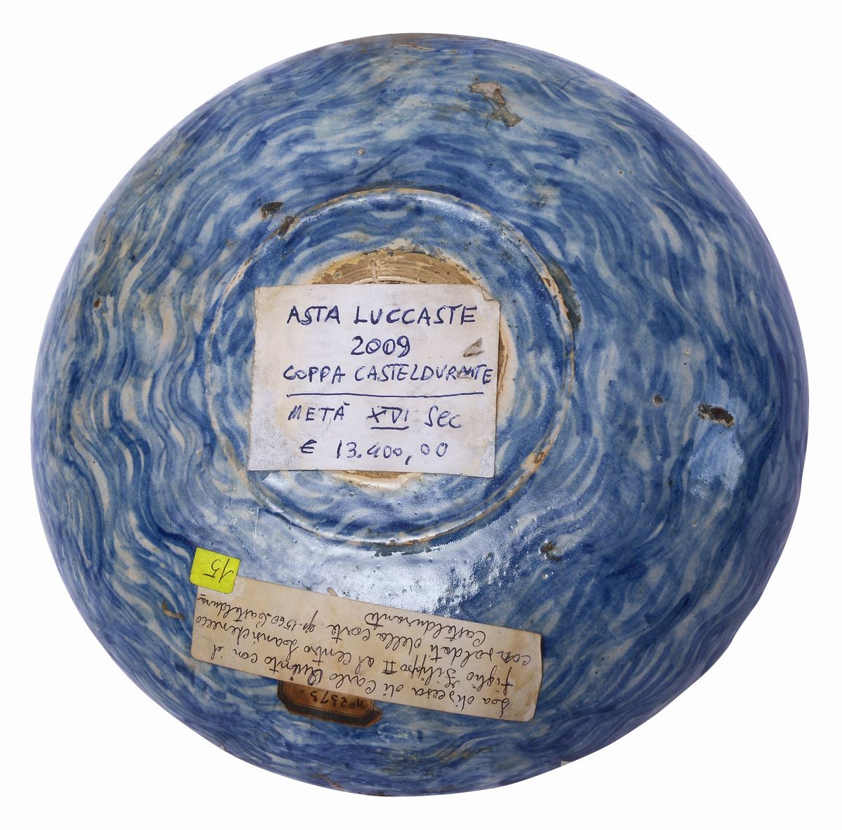 Coppa in Maiolica