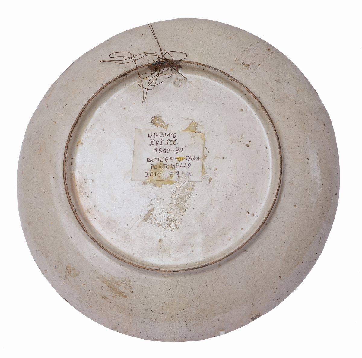 Piatto in Maiolica