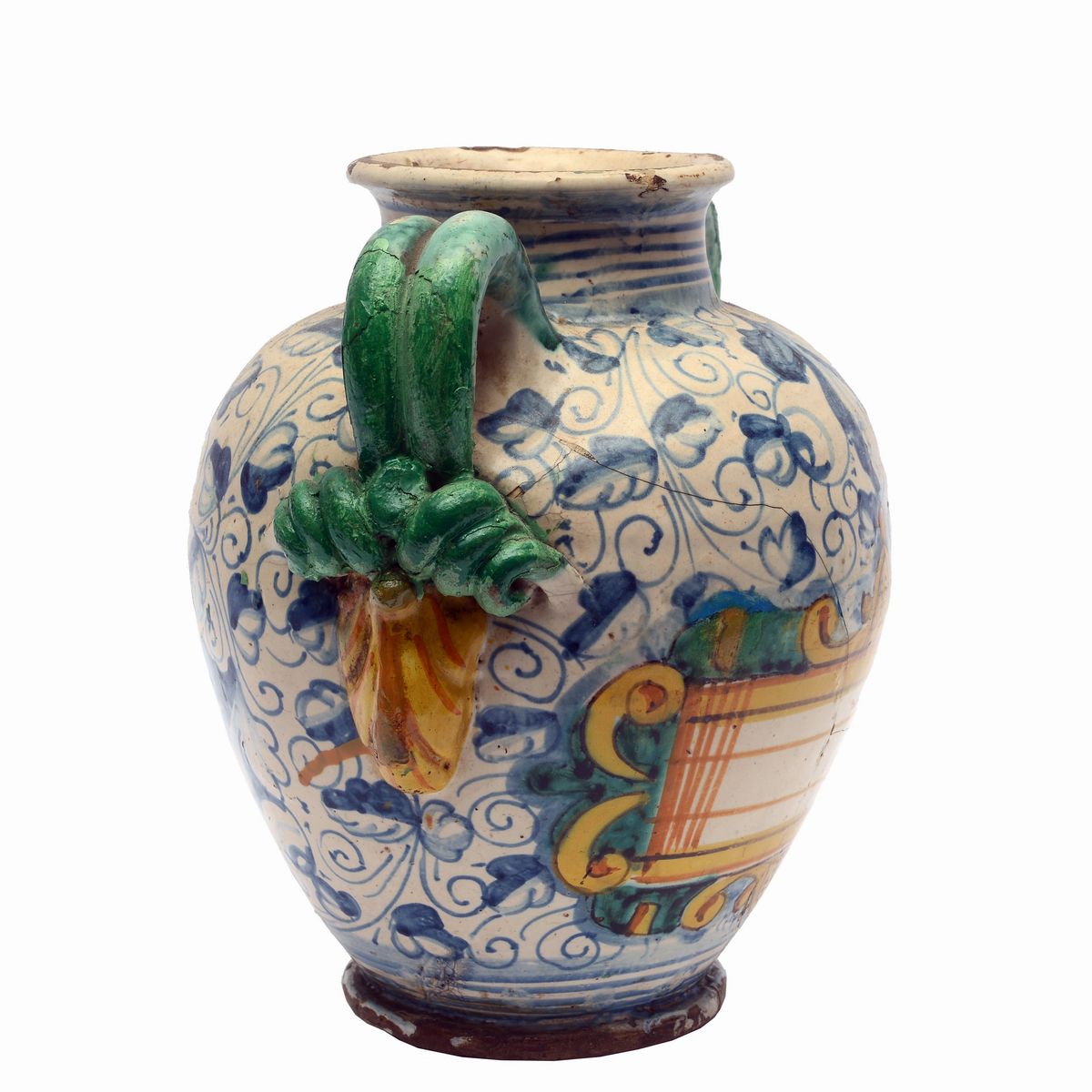 Orcio da Farmacia in Maiolica