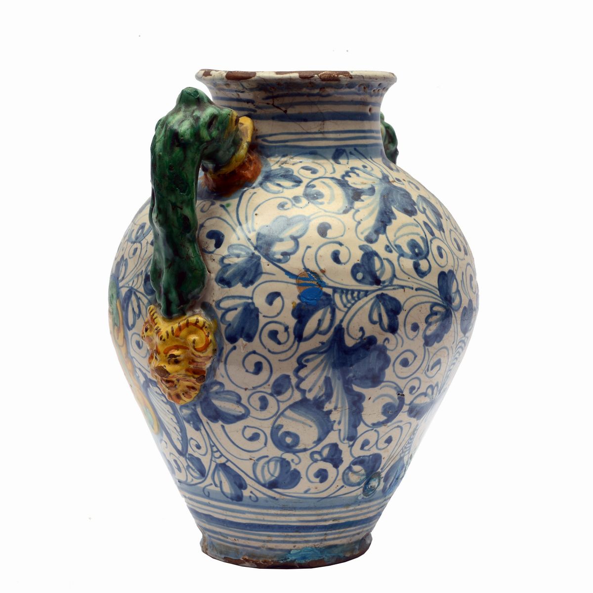 Orcio da Farmacia in Maiolica