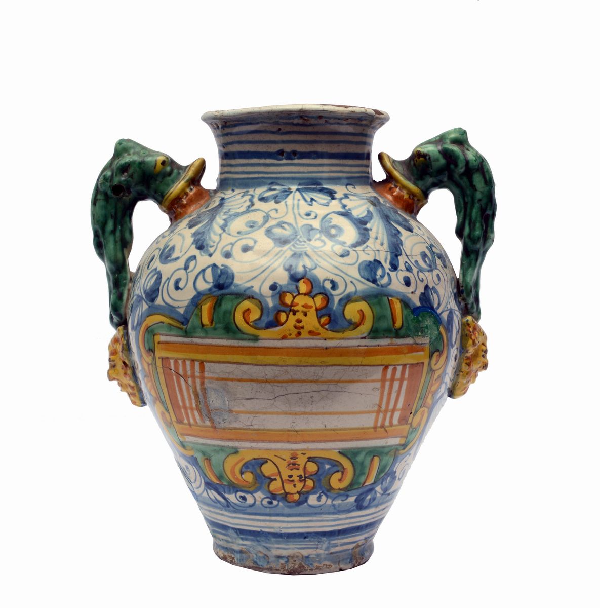 Orcio da Farmacia in Maiolica