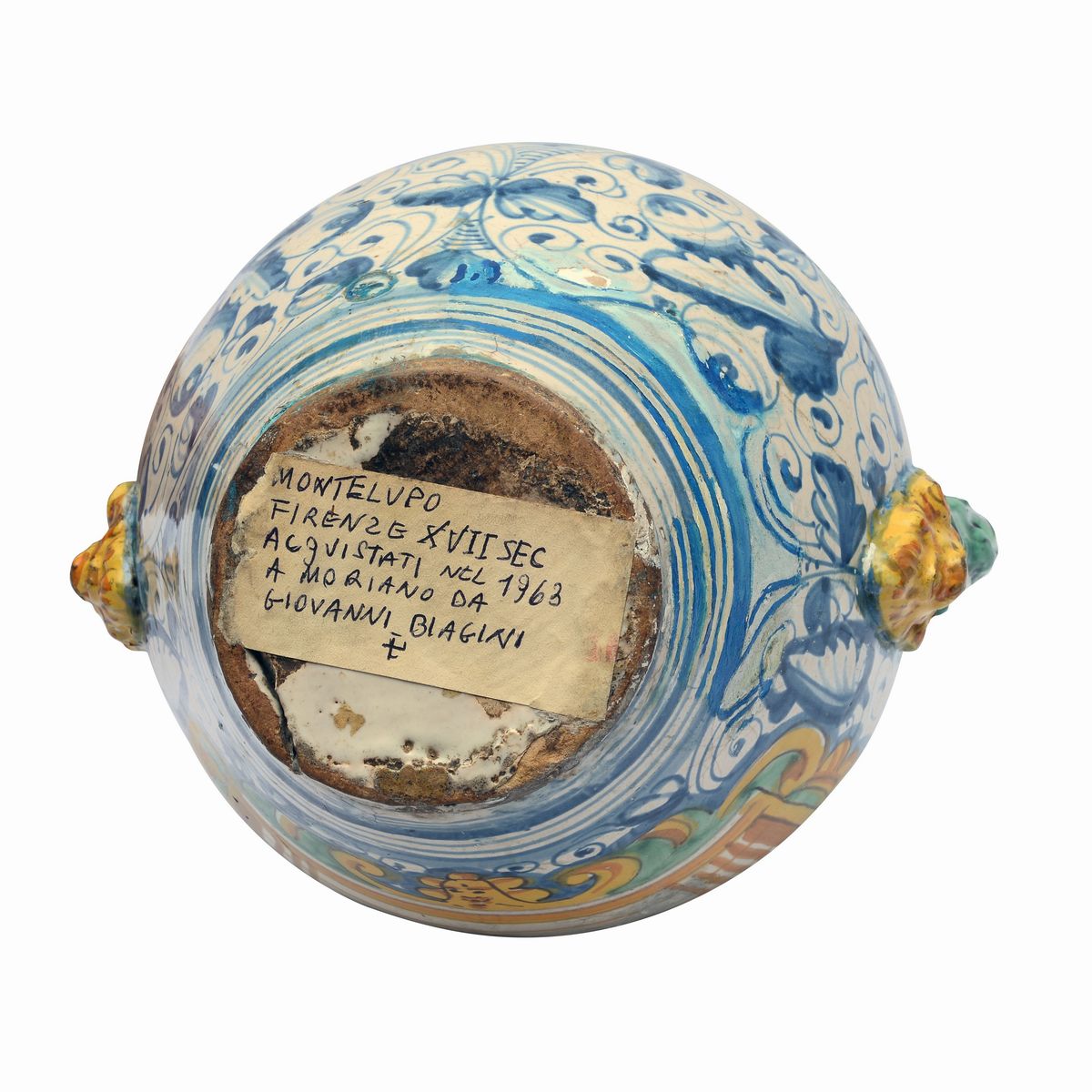 Orcio da Farmacia in Maiolica