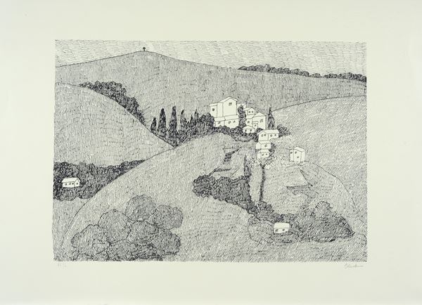 Venturino Venturi - Tuscan landscape