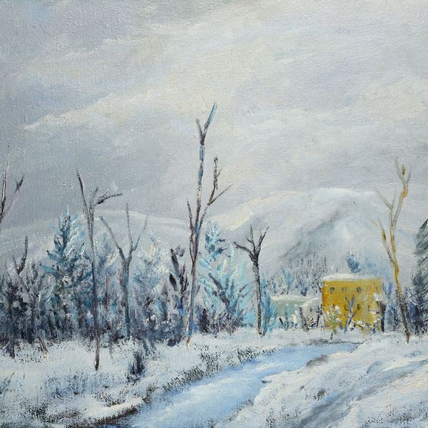 Angelo Del Bon - The yellow house