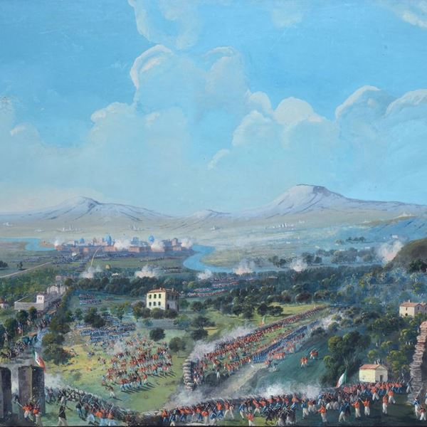 Anonimo, XIX sec. - Battle of Capua