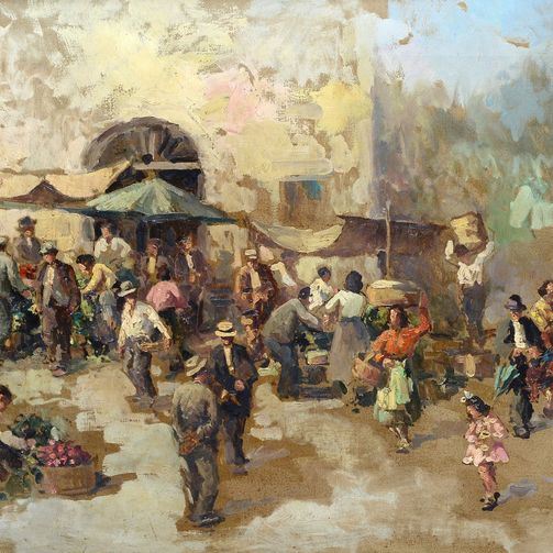 Ermogene Miraglia - Al Mercato