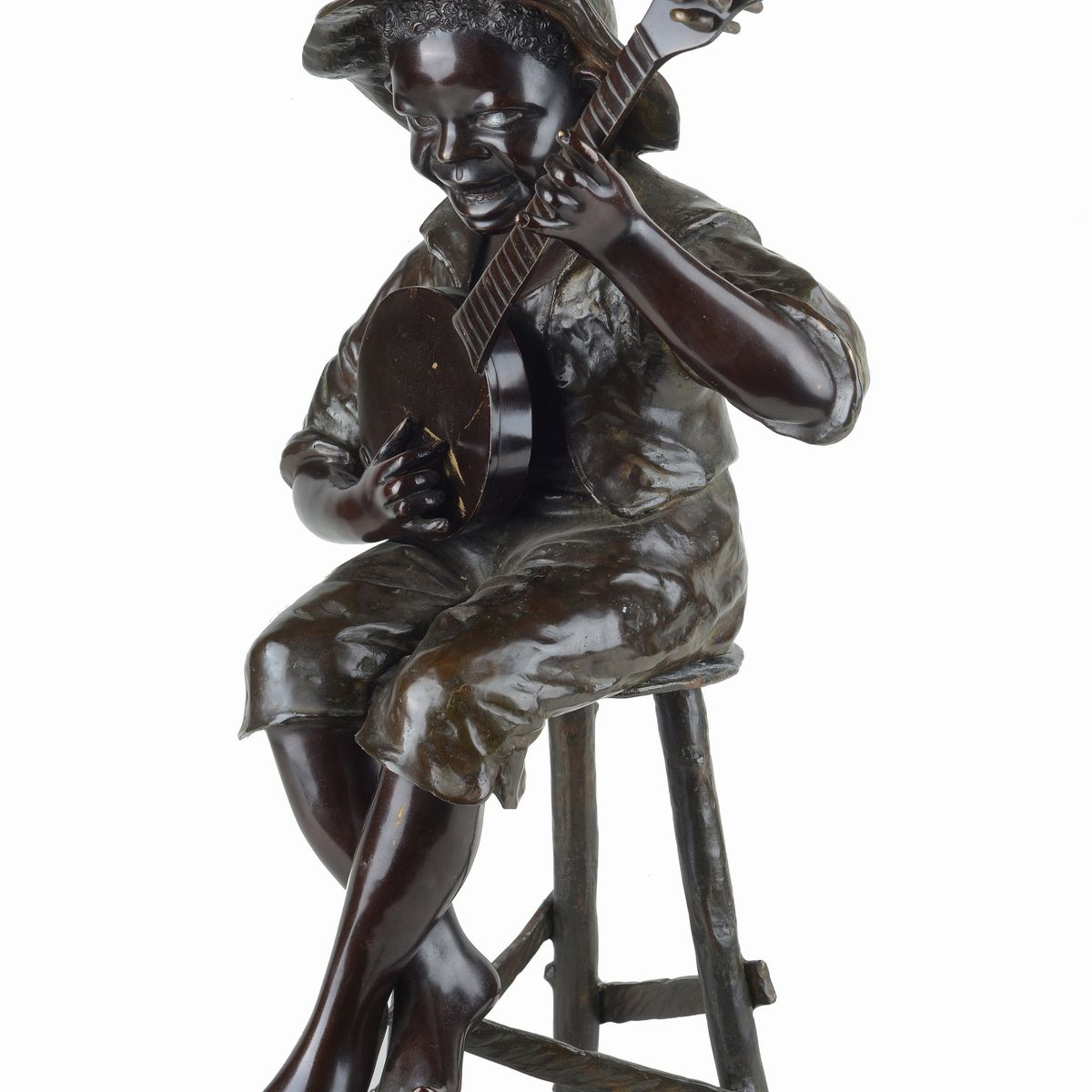 Anonimo, XIX Sec. - Suonatore di Banjo