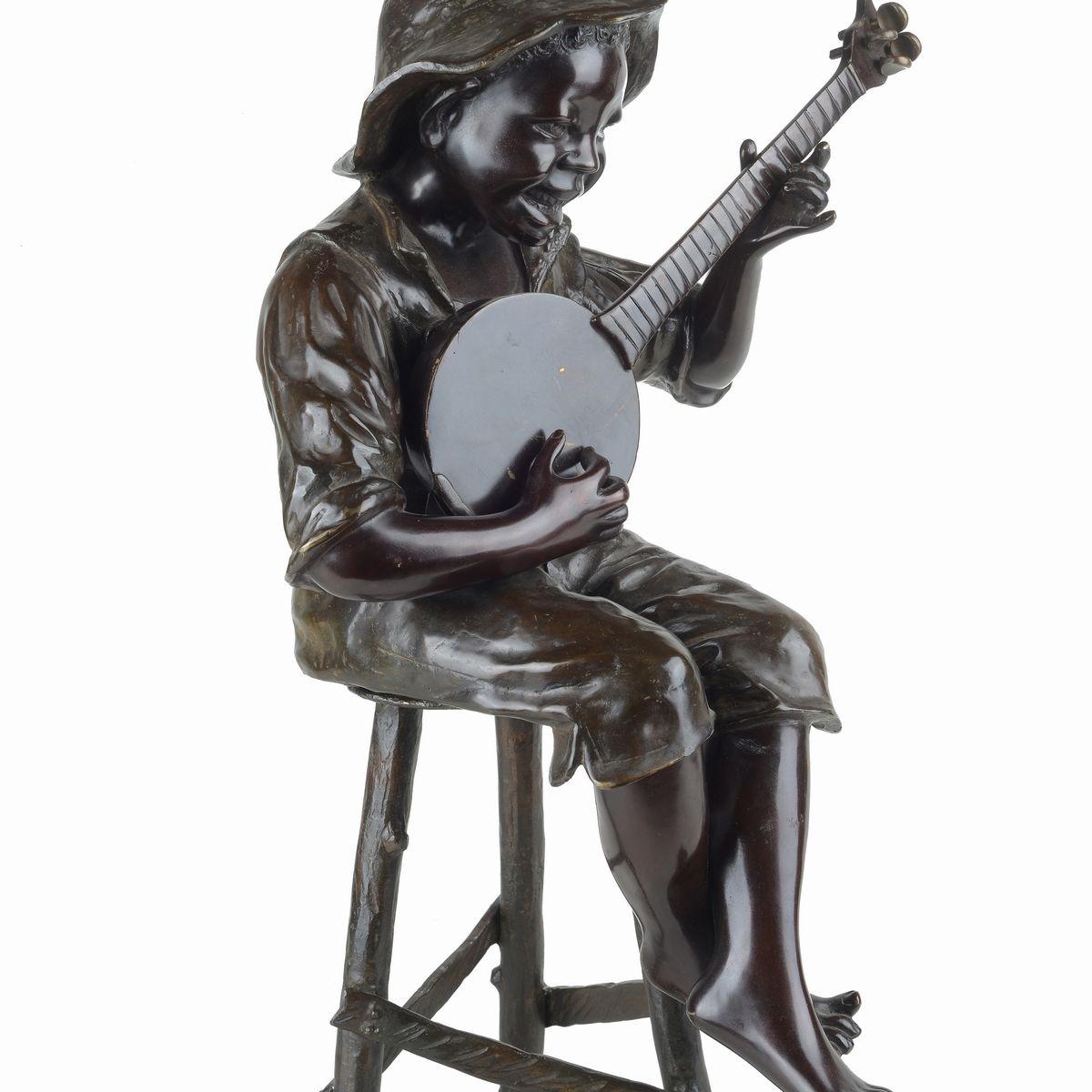 Anonimo, XIX Sec. - Suonatore di Banjo