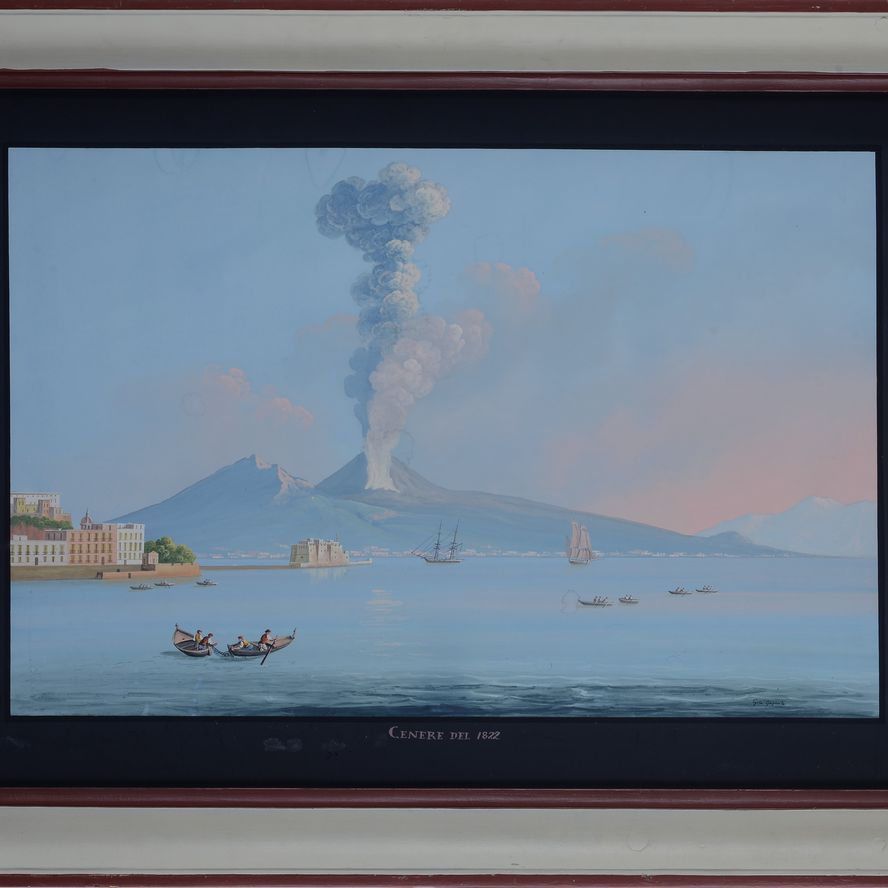 Giacinto Gigante - Eruzione del Vesuvio