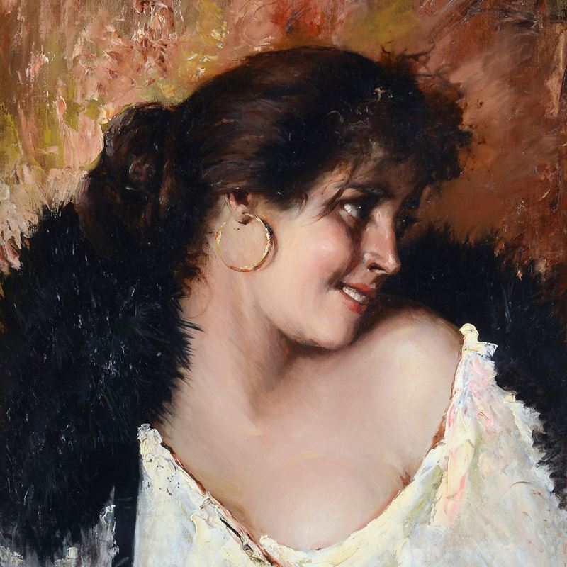 Vincenzo Irolli - Ritratto di Popolana