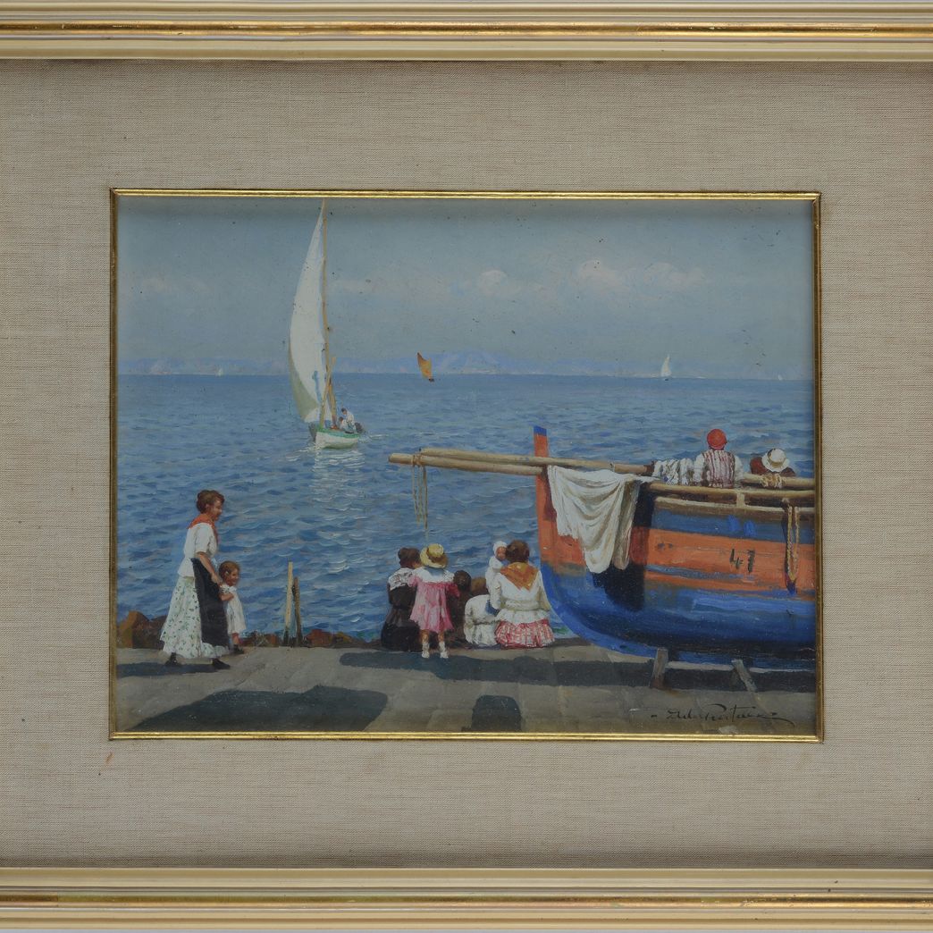 Ada Pratella - Pescatori sul Molo