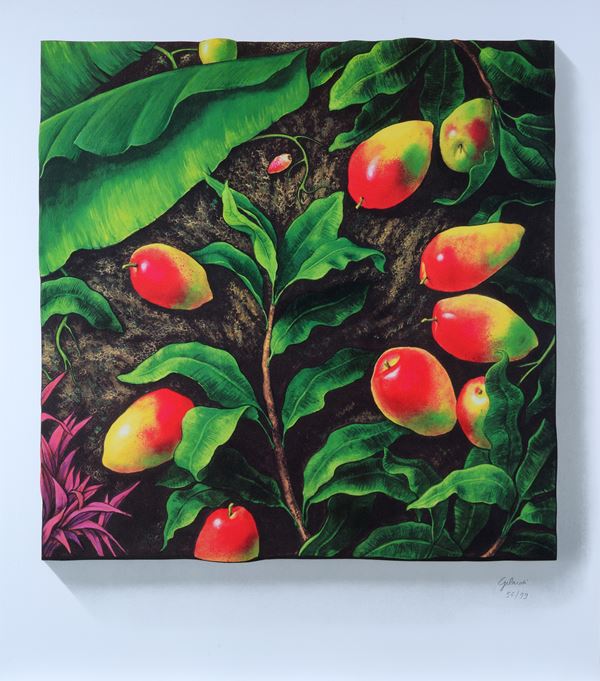 Piero Gilardi : Without title  - Lithography - Auction GRAPHICS, AND EDITIONS - Galleria Pananti Casa d'Aste