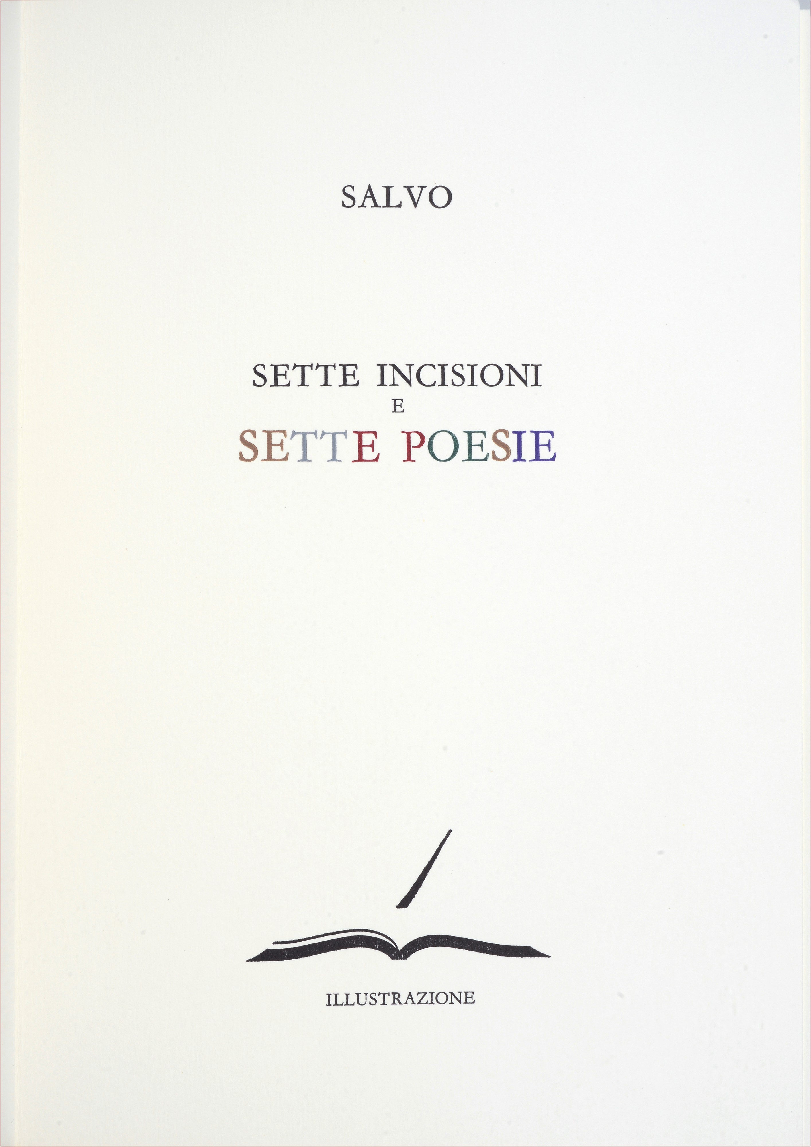 Sette Incisioni e Sette Poesie