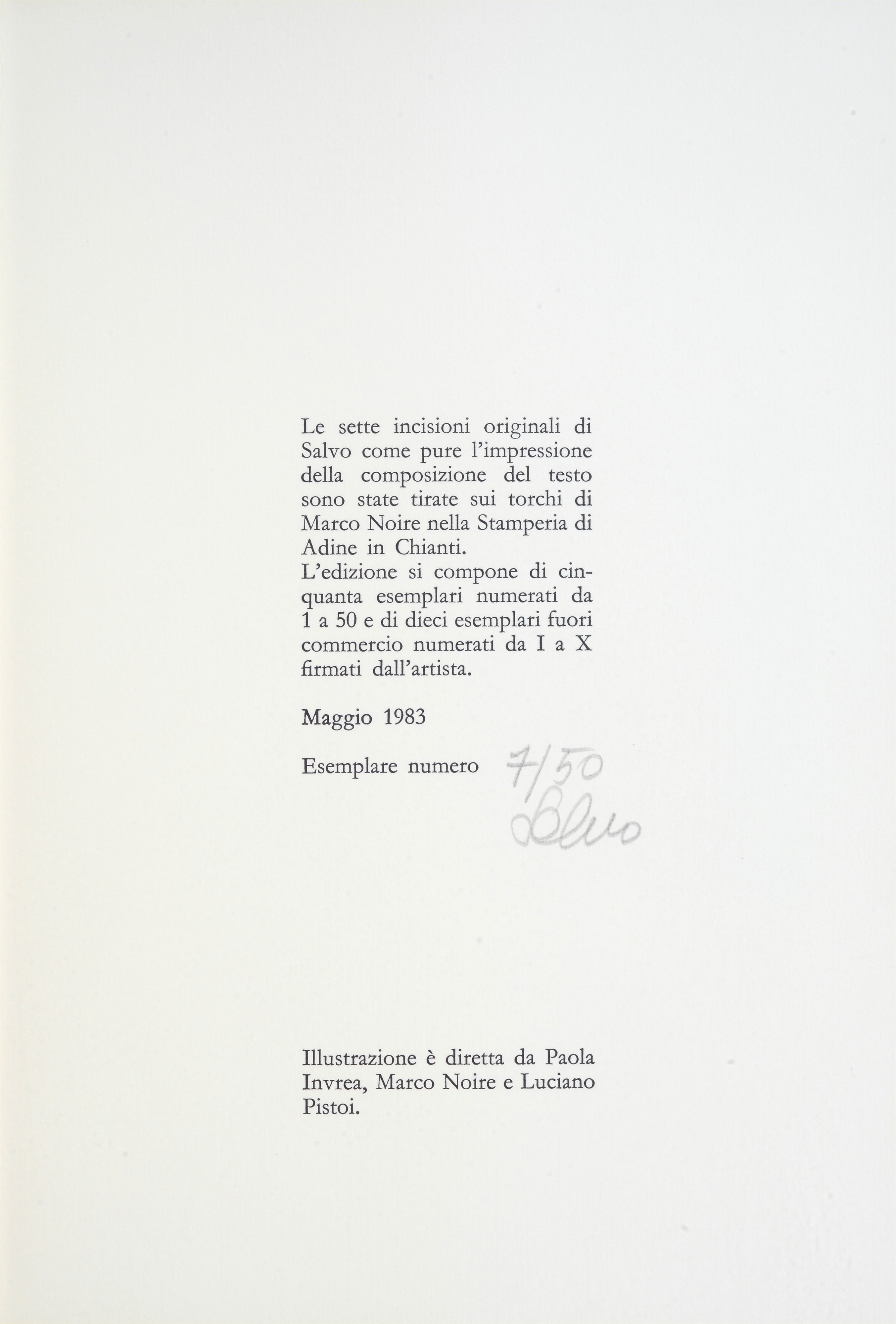 Sette Incisioni e Sette Poesie
