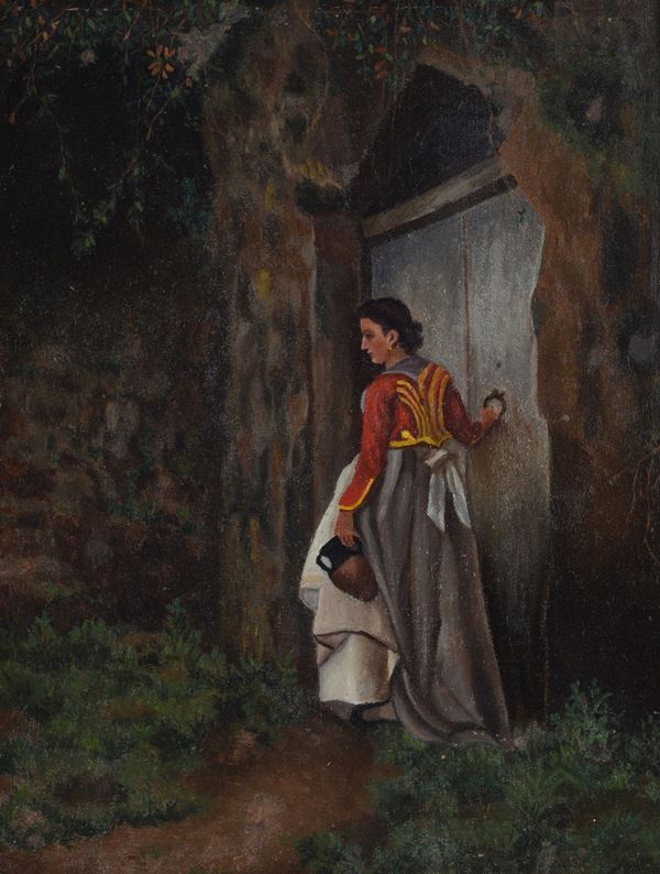 Scuola Toscana, XIX sec. - Vivandiera
