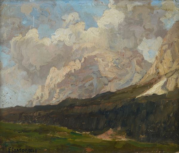 Francesco Sartorelli - Mountain landscape