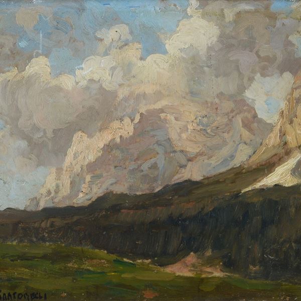 Francesco Sartorelli - Paesaggio montano