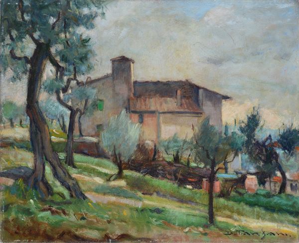 Desiderio Tanfani - Tuscan farmhouse