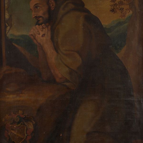 Scuola Toscana, XVII sec. - Saint Francis