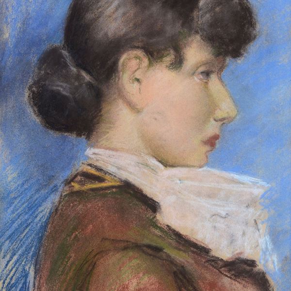 Pompeo Mariani - Profile of a lady
