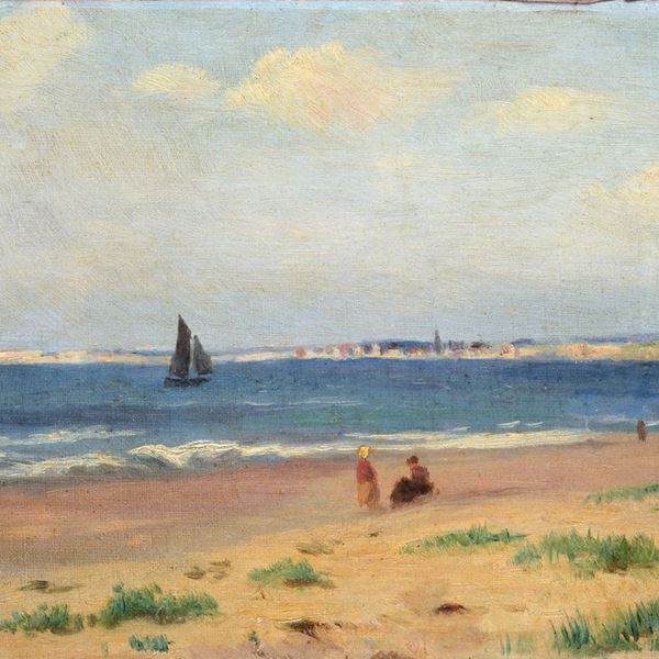 Alfredo D' Andrade - On the beach
