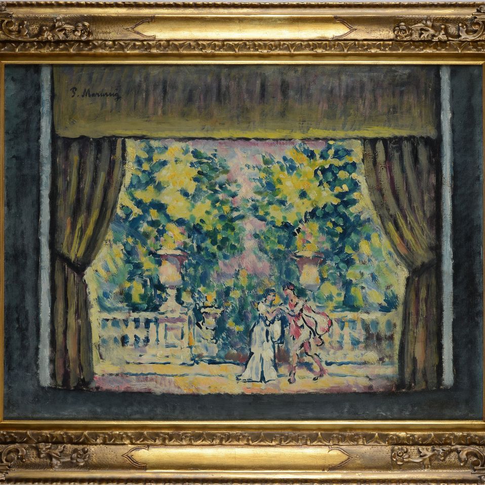 Piero Marussig - Scena Teatrale