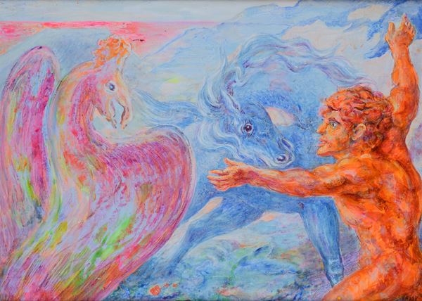 Aligi Sassu - The Labors of Hercules