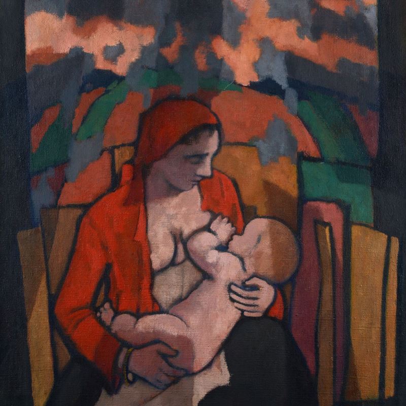 Felice Casorati - Maternità