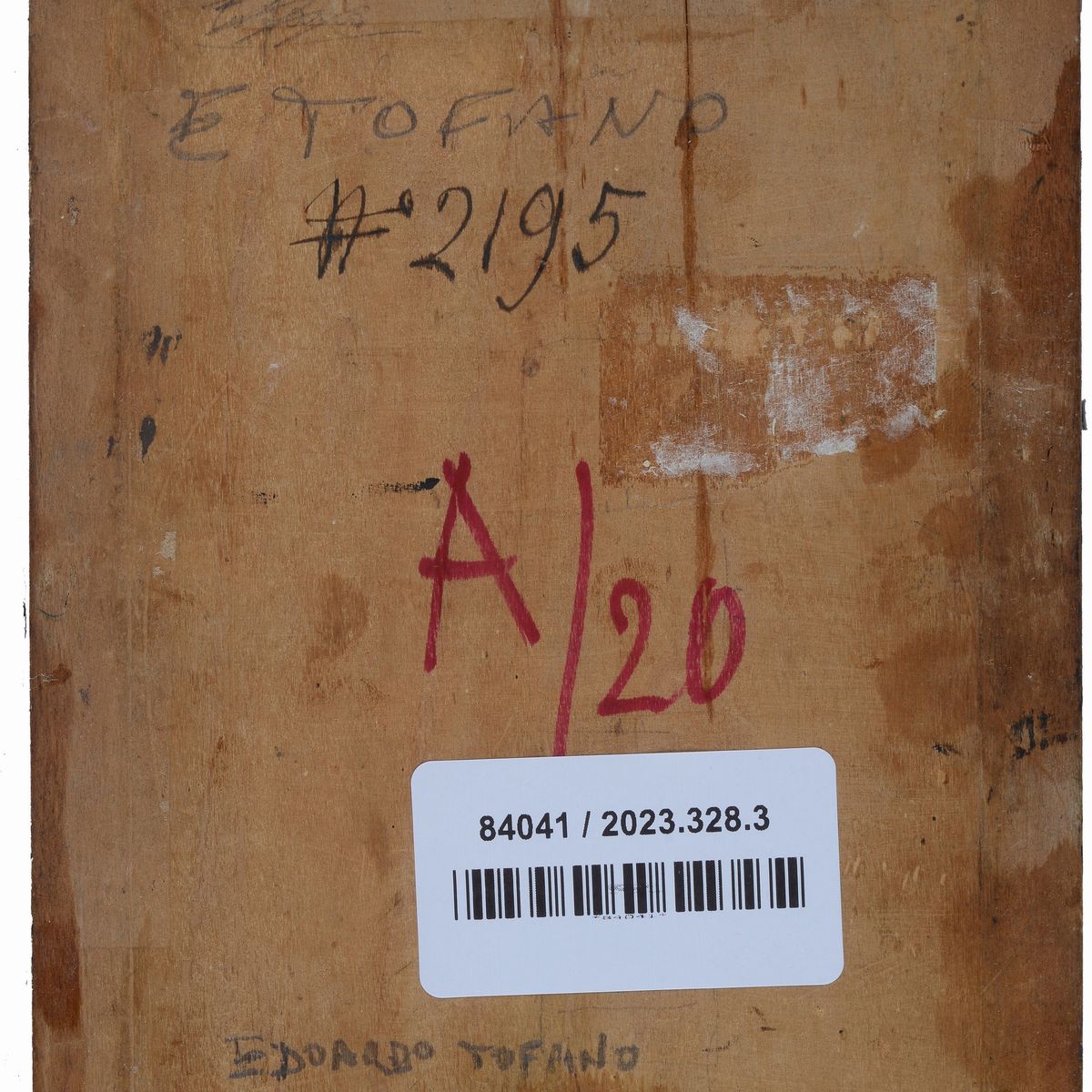 Attr. a Edoardo Tofano - Profilo di Popolana