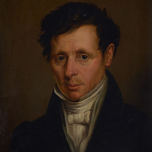 Scuola Europea, inizi XIX sec. - Portrait of a gentleman