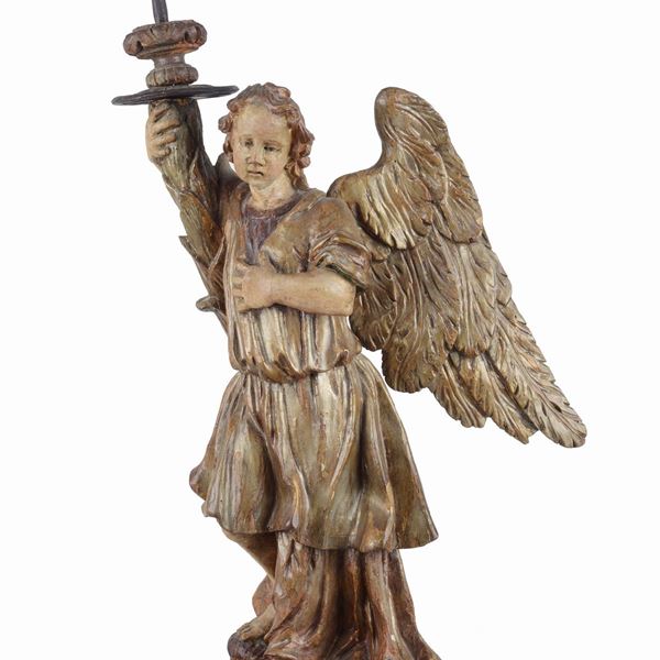 Torchbearing angel