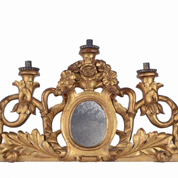 Cimasa portacandele   - Auction ANTIQUES - Galleria Pananti Casa d'Aste