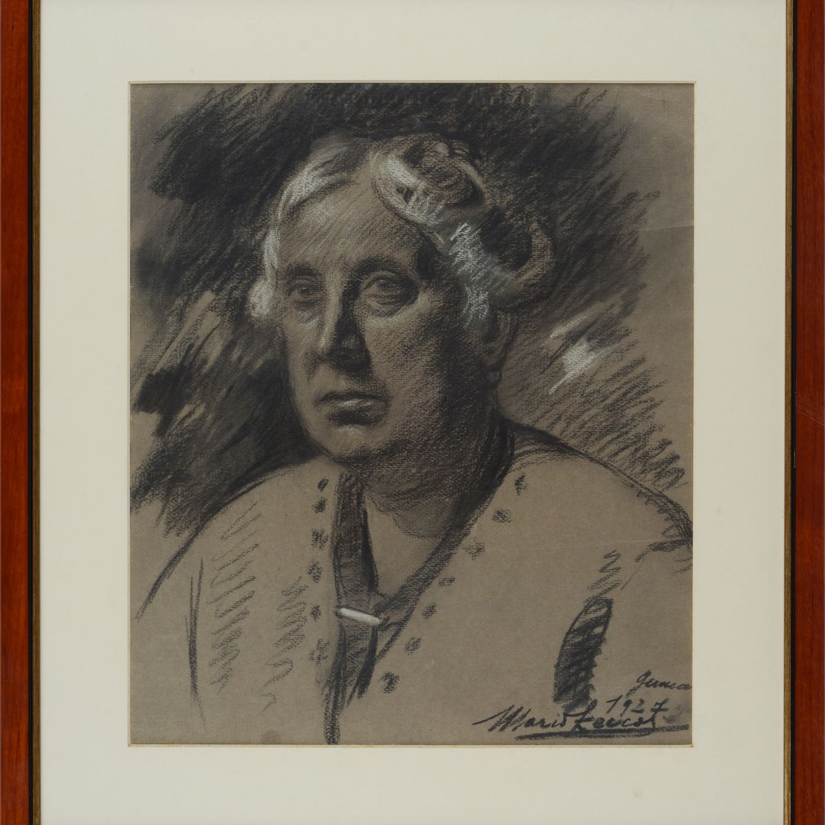 Mario Zuccoli - Ritratto di Anziana Signora