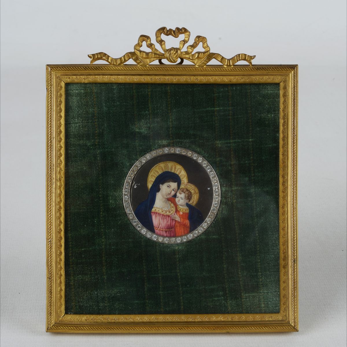 Scuola Italiana, XIX Sec. - Madonna con Bambino