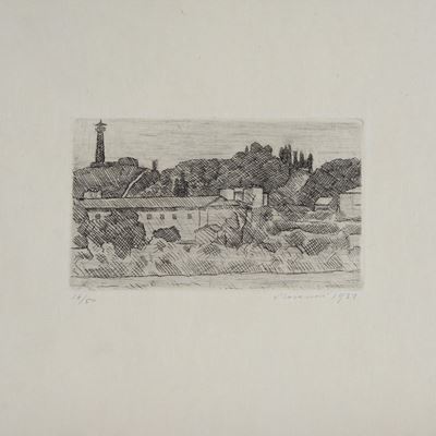 Paesaggio (veduta Dell'osservanza a Bologna)