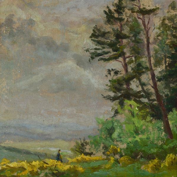 Jean  Truchot - Landscape with Figures