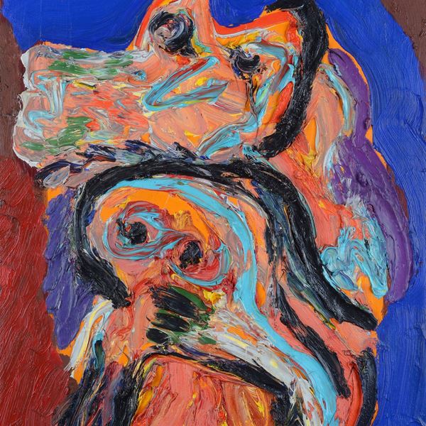 Karel Appel - Loving Birds #3